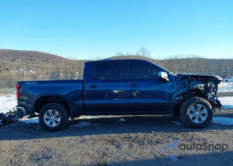 2021 Chevrolet Silverado 1500 4Wd Short Bed Lt from USA, damaged, VIN 1GCUYDED8MZ441096